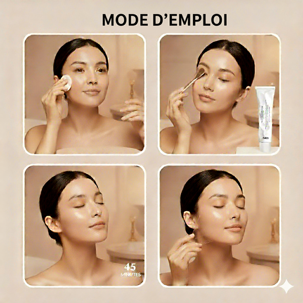 Masque au collagène revitalisant éclaircissant Hexkin