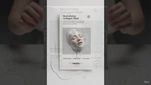 Coffret de 5 masques faciaux revitalisants au collagène HEXKIN – 23 g chacun